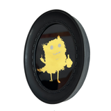 Dust Guy | Edition | Reverse Glass Gold Leaf Painting