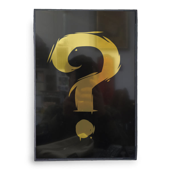 Edition 3 - Pre Sale - Mystery Release! - Reverse Glass Gold Leaf Painting